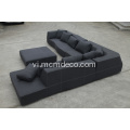 BEB Ý uốn cong lớn sofa trong vải